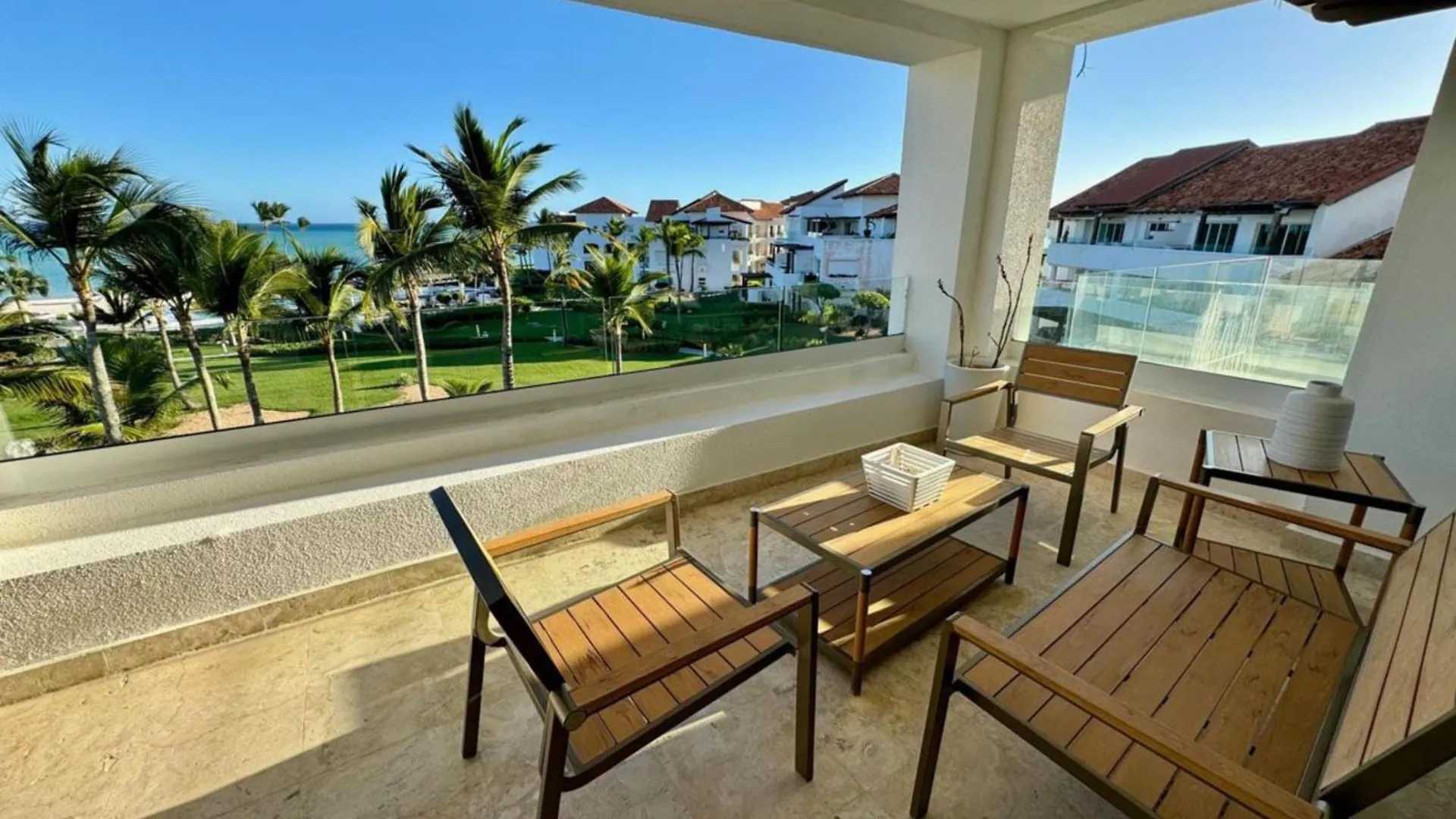 Apartment With 2Br And Ocean View In Punta Palmera Punta Cana