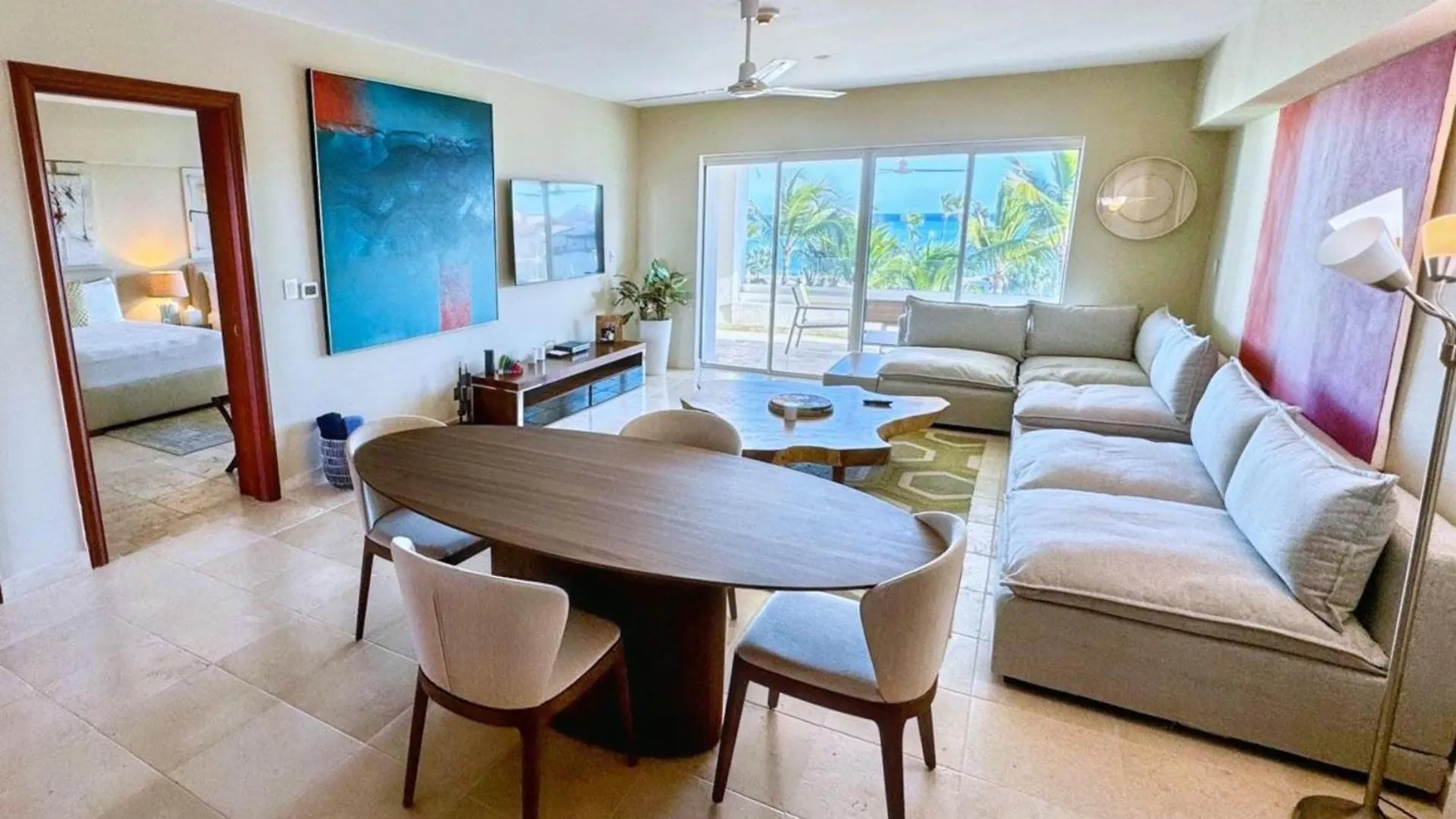 Apartment With 2Br And Ocean View In Punta Palmera Punta Cana Dominican Republic